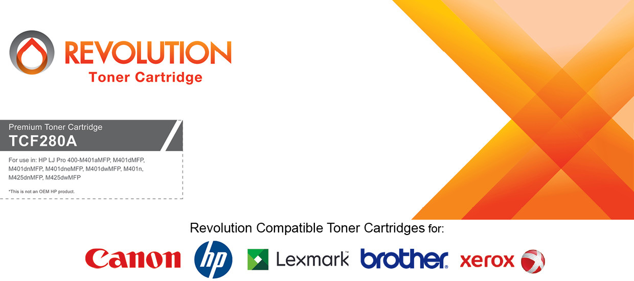 Revolution brand compatible toner for all the top brands