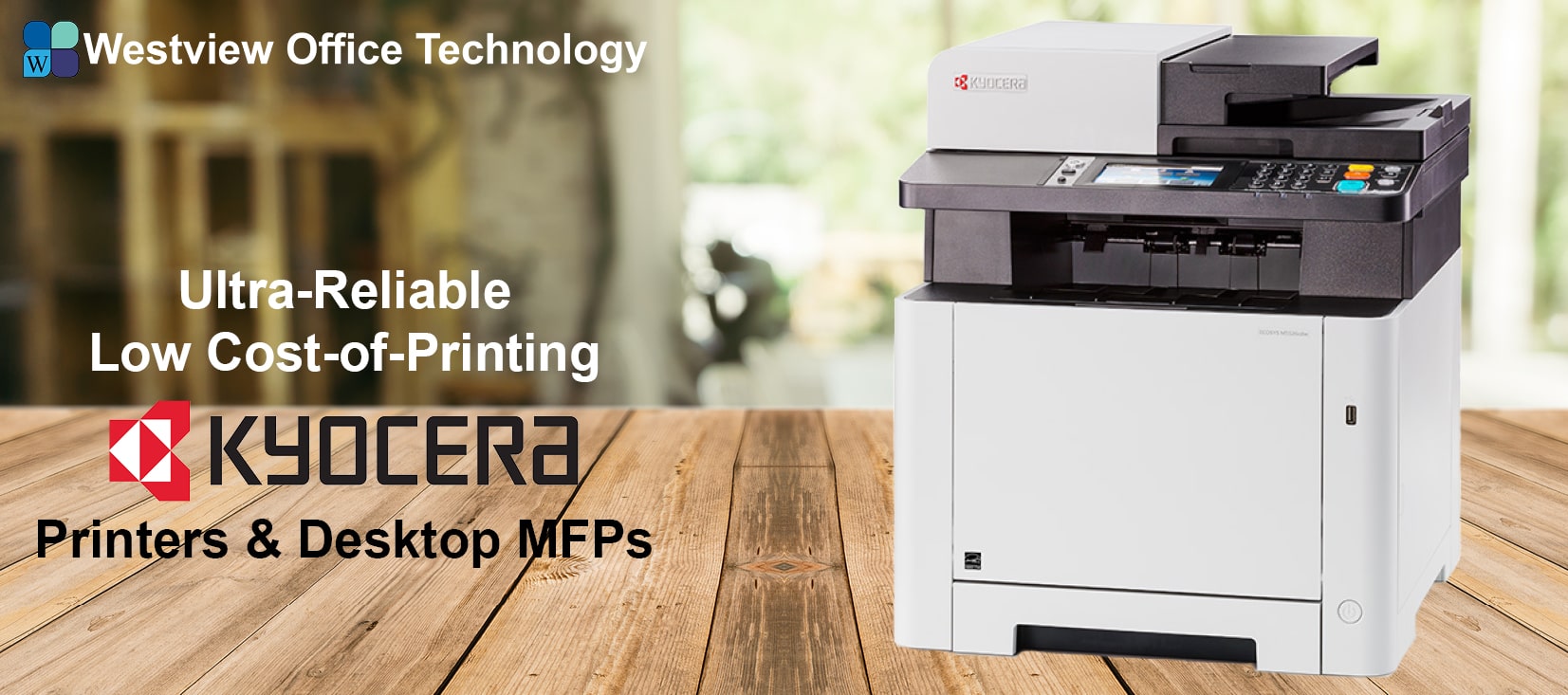 Kyocera desktop printers and MFPs